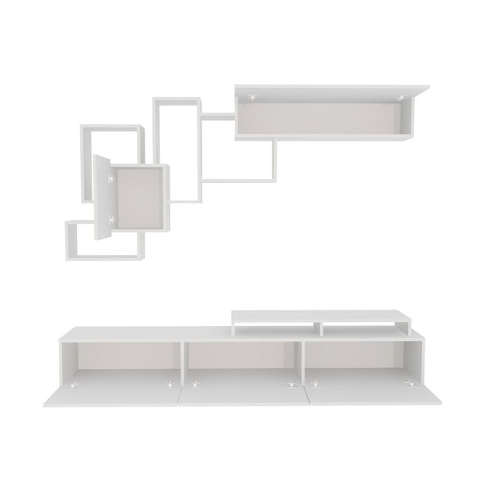 Hanah Home Mueble para TV Amor - Blanco